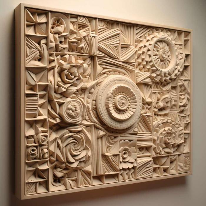 نموذج ثلاثي الأبعاد لآلة CNC 3D Art 